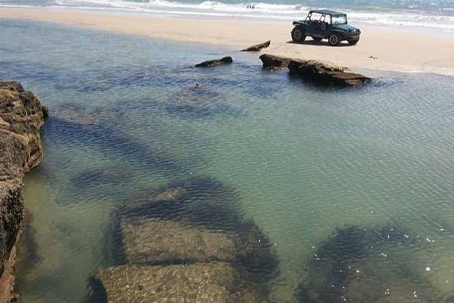 Buggy pela praia